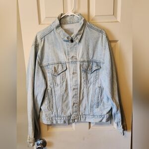 Levi's Cottonized Hemp Vintage Fit Trucker Jacket Mens Size XL